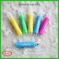 2015 new designed colored mini highlighter set with PVC bag